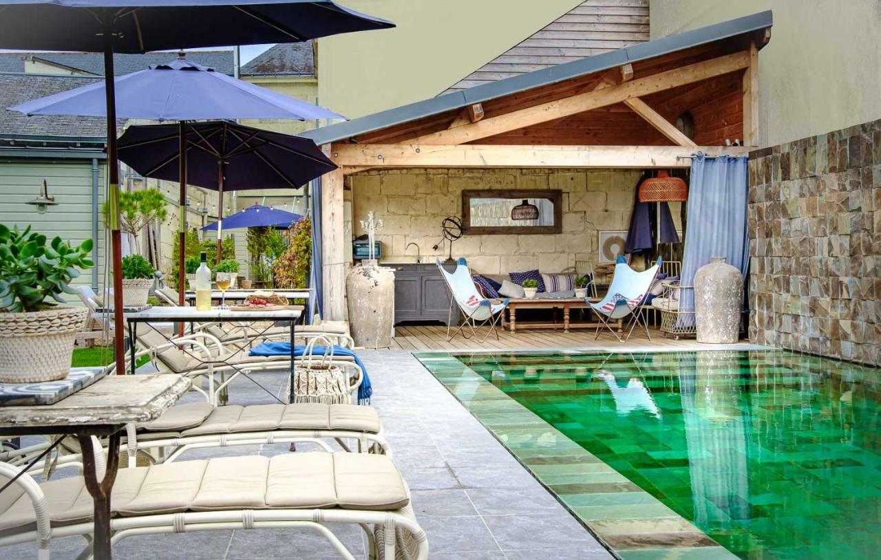 Appartements & Spa De La Marine Loire Montsoreau Eksteriør bilde
